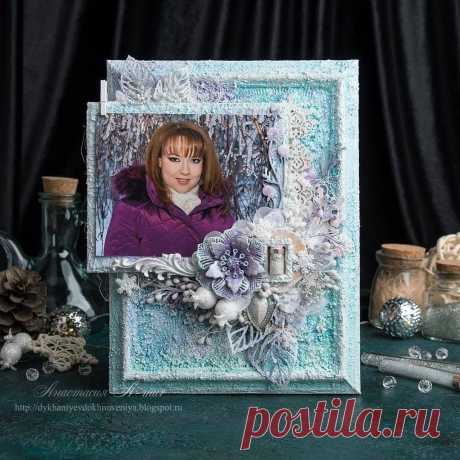 FD/Фабрика декору - Инстаграм фото - ❄️Интерьерная рамка-холст «Зимняя сказка»❄️