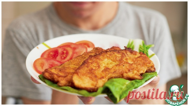 Куриное филе в сметанном кляре Кулинарный рецепт