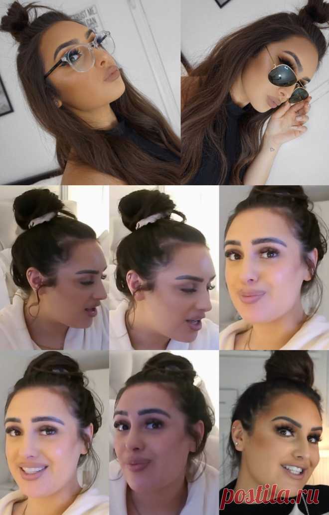 Amy-Rose Walker Hairstyle Bun