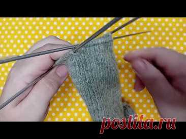 🧦Как я вяжу носки🧦6 часть
