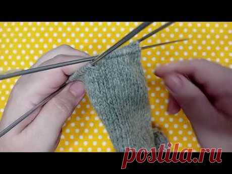 🧦Как я вяжу носки🧦6 часть