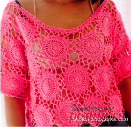 Crochet Top + Diagrams