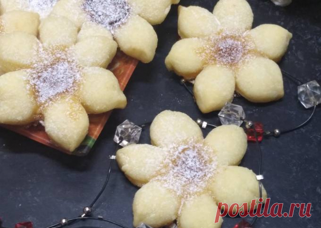 Творожное печенье 