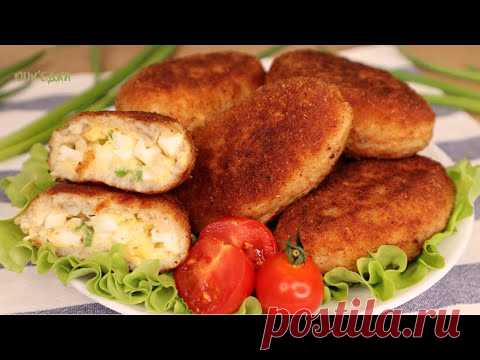 Мои ИДЕАЛЬНЫЕ, СОЧНЫЕ Рыбные КОТЛЕТЫ с начинкой / Рыбные зразы| Оливьедка