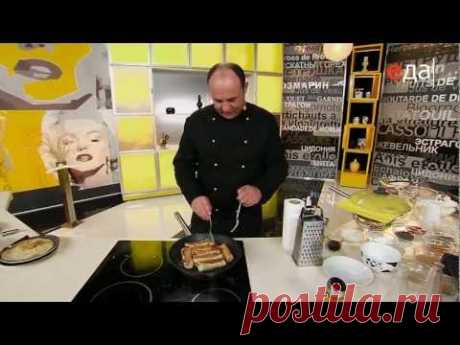 Блинчики с жареной капустой