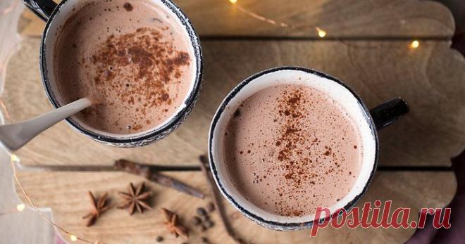 Пряный Горячий Какао .