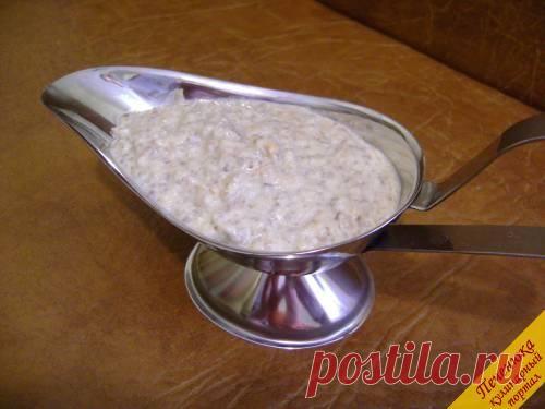 Сливочно-грибной соус (пошаговый рецепт с фото) — Кулинарный портал Печенюка