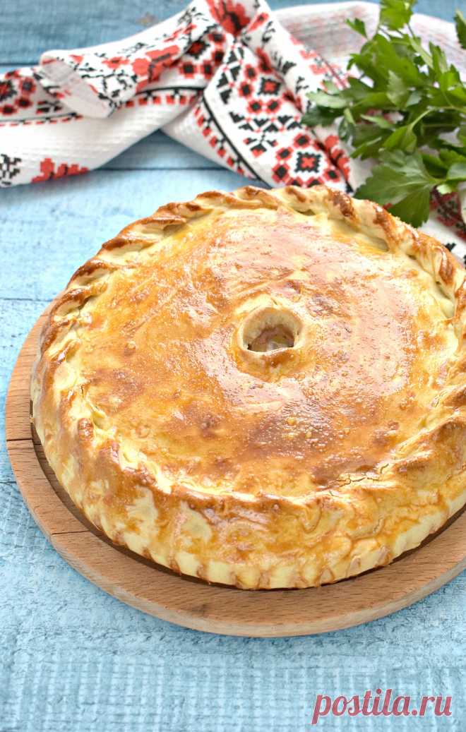 Курник - секрет приготовления сытного пирога