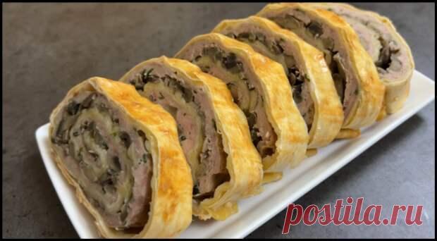 Очень вкусный и быстрый рулет получается. Фарш, конечно, можно взять любой, но фаршем из бедра индейки мне нравится больше всего. Всем рекомендую попробовать этот рецепт. Рецепт действительно просто идеальный! Рулет получается всегда очень вкусный. Да и приготовить его очень просто! Рецепт: - 22 января - 43867766717 - Медиаплатформа МирТесен