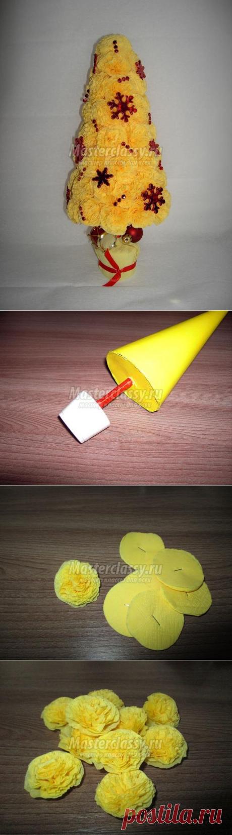 Подарки на Новый год. Елочка из салфеток своими руками. Мастер-класс с пошаговыми фото
