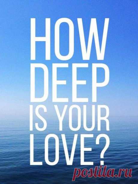 Учим лексику: текст песни How deep is your love исполнителей Calvin Harris and Disciples / Неформальный Английский