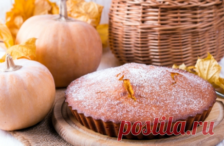 Медово-тыквенный пирог / Меню недели