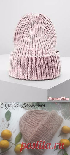 Описание шапки от Саулеша Байтенова