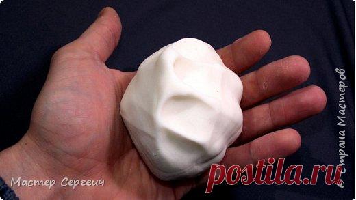 Супер простой рецепт Холодного Фарфора без клея. Холодный фарфор за 5 минут | Страна Мастеров