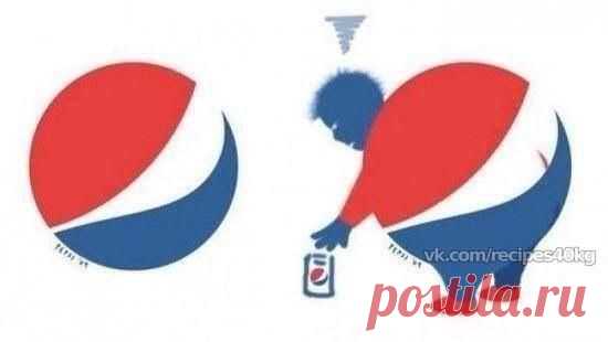 Вот что означает логотип известной газировки! / Всё за еду!