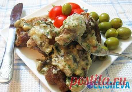 Мясо в вине с шампиньонами. Блюдо поразит своим божественным вкусом любого!