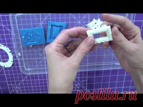 Изготовление скрап украшений из жидкого пластика