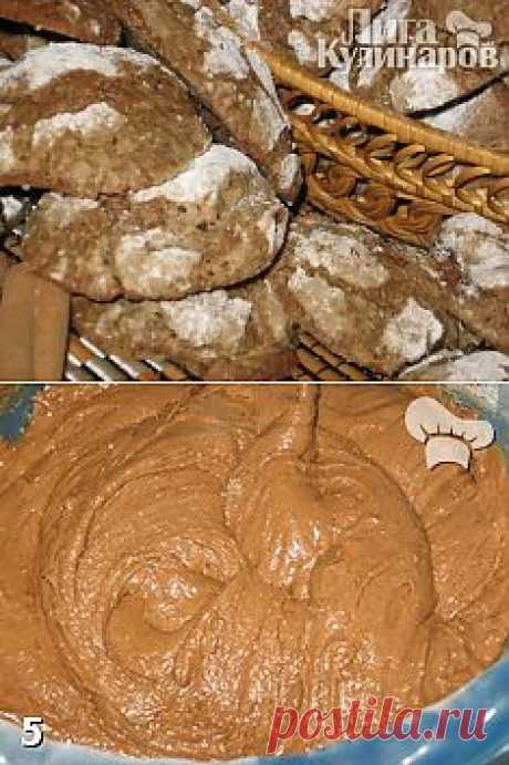 Шоколадные пряники — рецепт пошаговый от Лиги Кулинаров