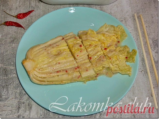 Острая пекинская капуста Кимчи - lakomka.club