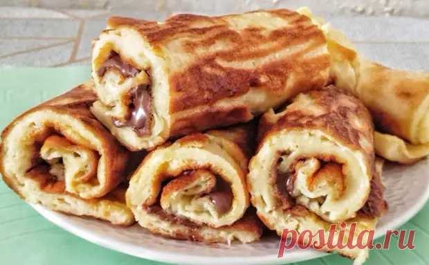 Финские блины в духовке. Готовим разом на одном противне, а потом просто нарезаем - Steak Lovers - Медиаплатформа МирТесен