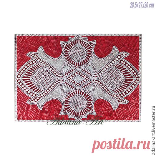 Купить ДОРОТЕЯ мини-комод Точечная роспись - шкатулка, шкатулка для украшений, шкатулка деревянная