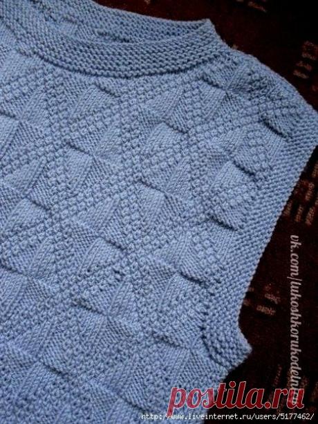 Узор спицами