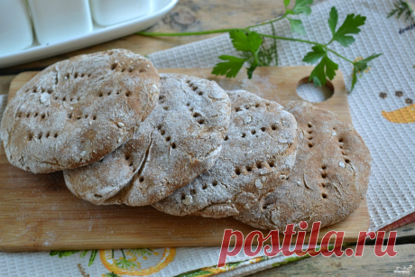 Ржаные лепёшки без дрожжей - пошаговый рецепт с фото на Повар.ру