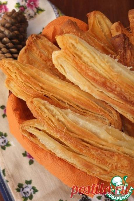 Сырные язычки - кулинарный рецепт