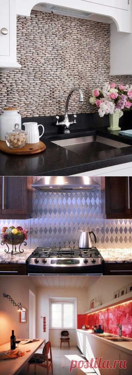 Оригинальные кухонные фартуки — Роскошь и уют