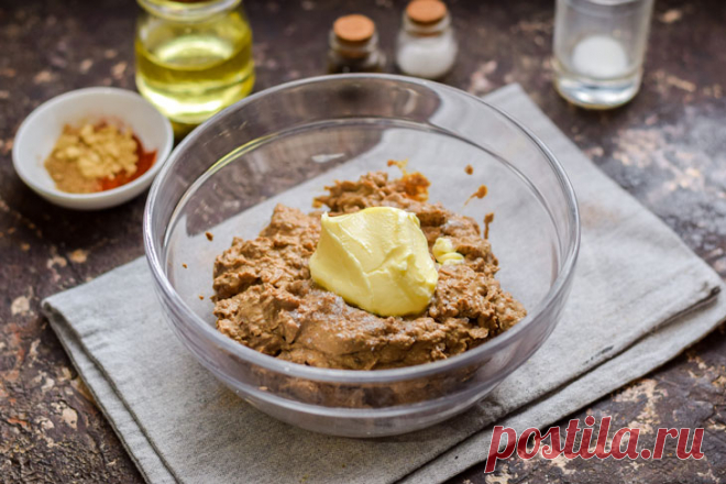 Паштет из куриной печени со сливками и коньяком: рецепт с фото пошагово