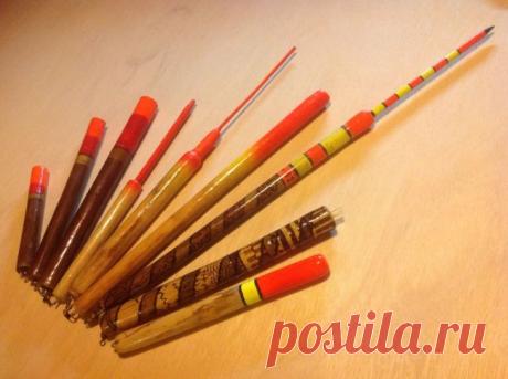 Изготовление поплавков из бузины