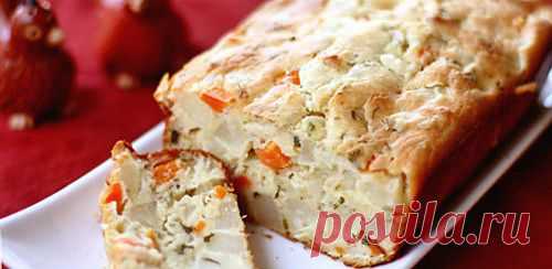 Закуска «Морковно-картофельный хлеб»