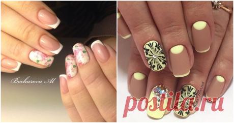 Элегантный и благородный французский маникюр 2018 : 20 новых идей ...