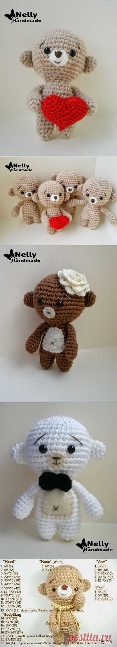 Nelly Handmade: Маленькие мишутки
