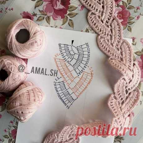 💗 Ленточное кружево "Сердце" 💗