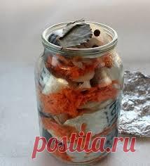 Скумбрия в банке в духовке