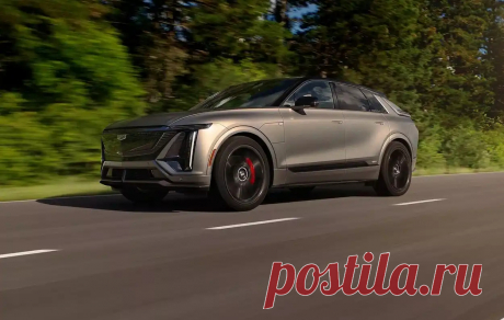 Cadillac Lyriq-V 2026: первый электрический кроссовер компании