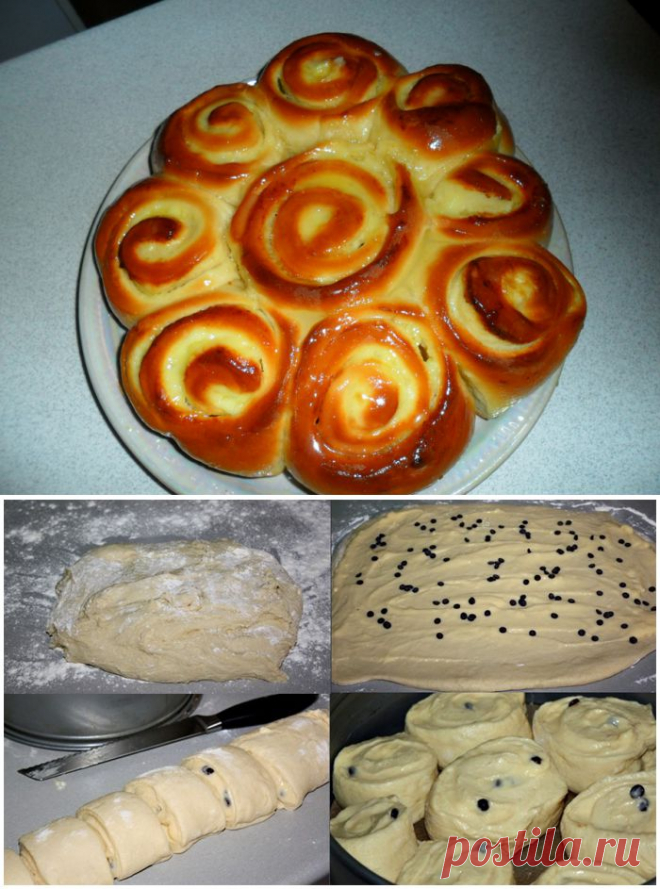 Булочки-бриоши с кремом патисьер - Простые рецепты Овкусе.ру