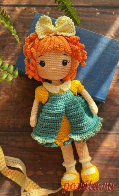 Амигуруми - игрушки с теплом и душой - наш лучший выбор !!!
............Кукла. .........