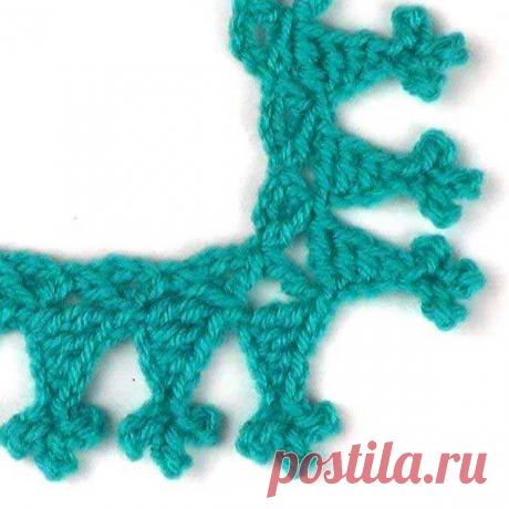 Кайма Треугольники с тройным пико