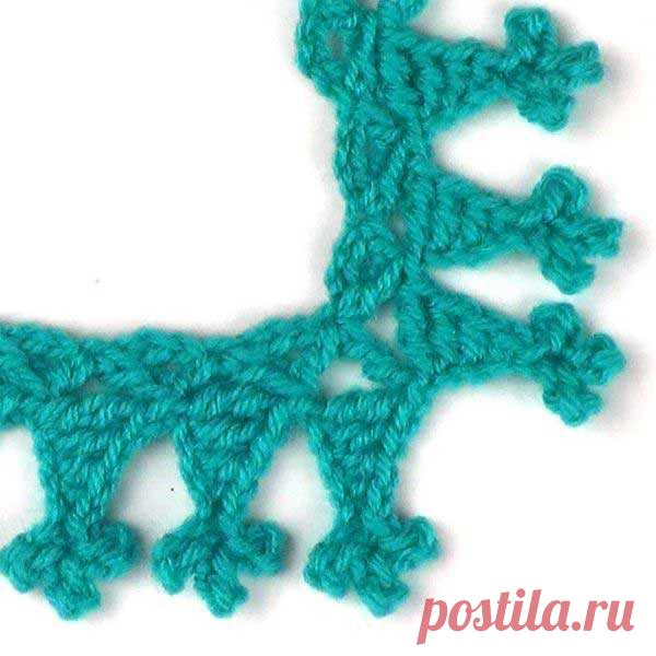 Кайма Треугольники с тройным пико