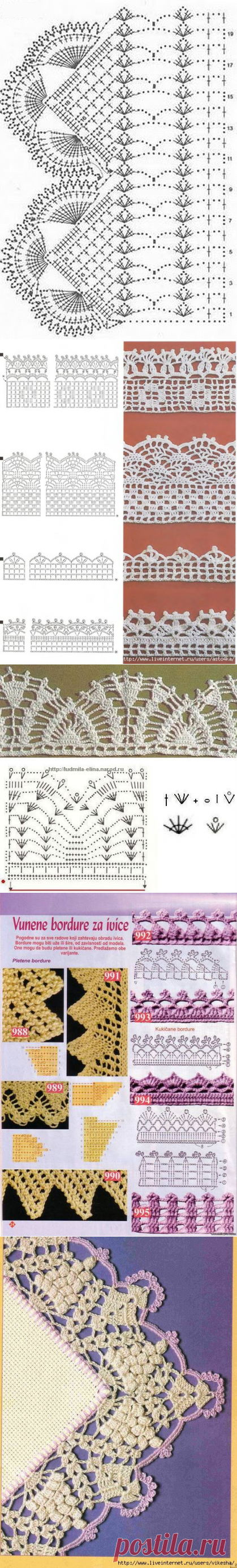 Крючок кайма схемы