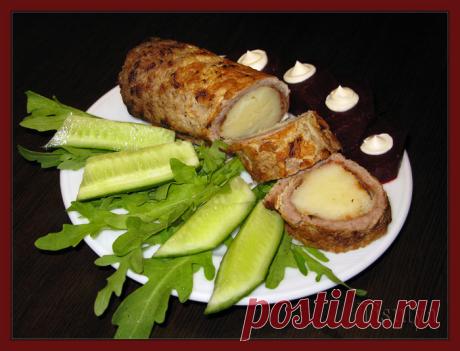 Бризоль с картошкой