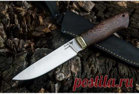 Нож Вепрь (сталь 95х18, венге, латунь)