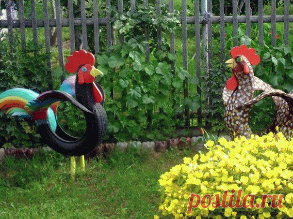 Идеи для дачи и сада | 702 фотографии