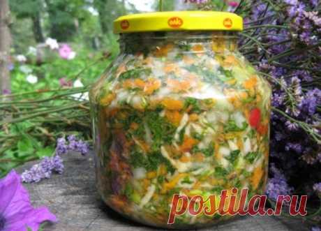 Овощная смесь на зиму.
