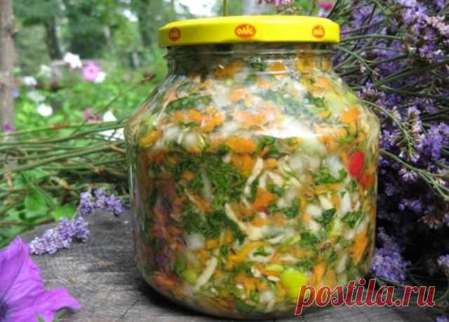 Овощная смесь на зиму.