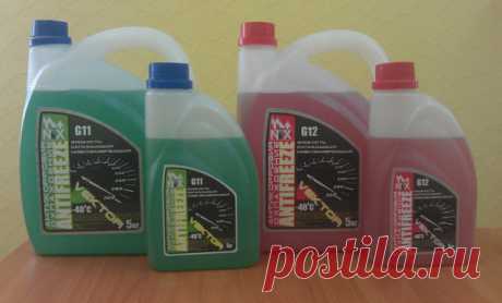 Какой антифриз лучше? красный, или зеленый | Автограмотей | Яндекс Дзен