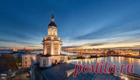 Питер. Кунсткамера, Дворцовый мост