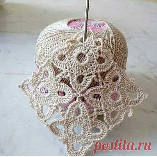Красивый мотив крючком Конкурс 